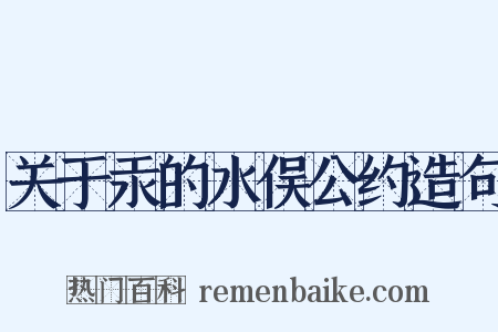 关于汞的水俣公约造句是什么意思的图片